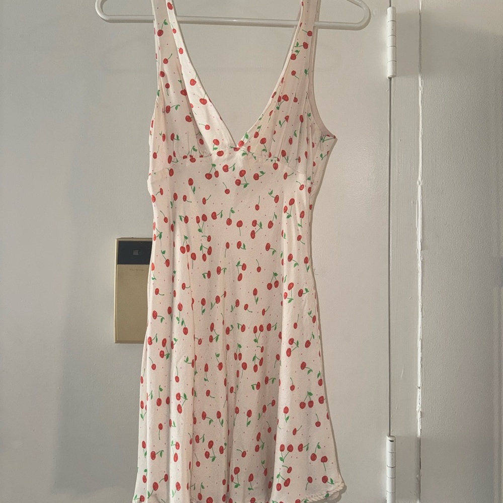 Zara Cherry Mini Dress